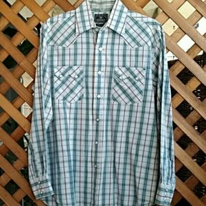 Lucky Brand Western Shirt, Size Small